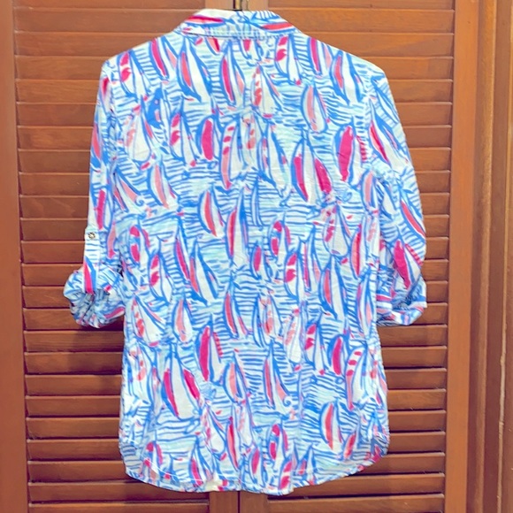 Lilly Pulitzer - red right return pattern - Picture 9 of 10